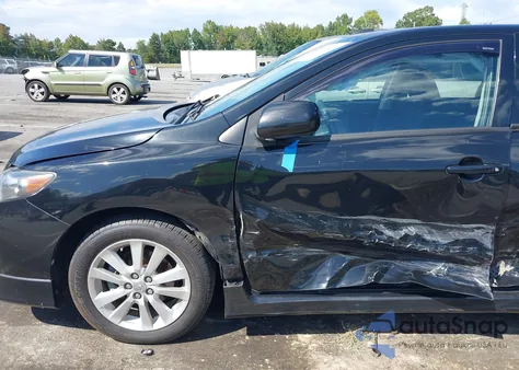 2010 Toyota Corolla S from USA, damaged, VIN 2T1BU4EE8AC425224